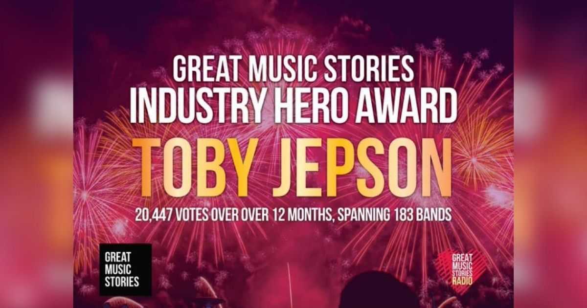 Great Music Stories Industry Hero Award 2021