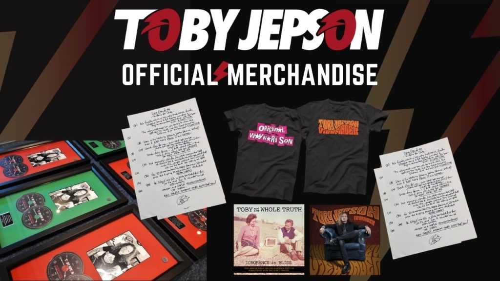 Toby Jepson - Official Merchandise