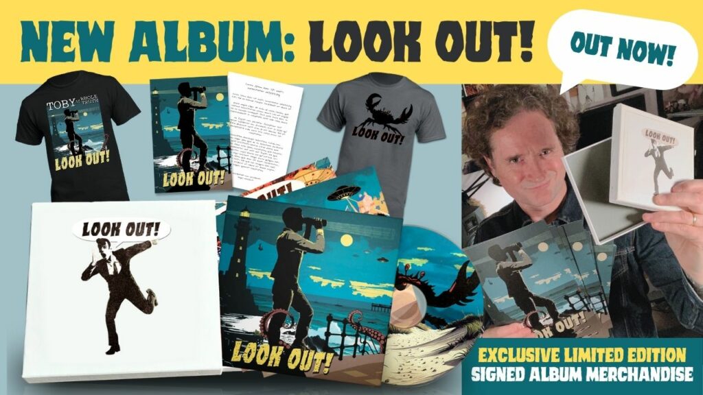 New album series by Toby Jepson. 'Look Out - Toy and the Whole Truth'